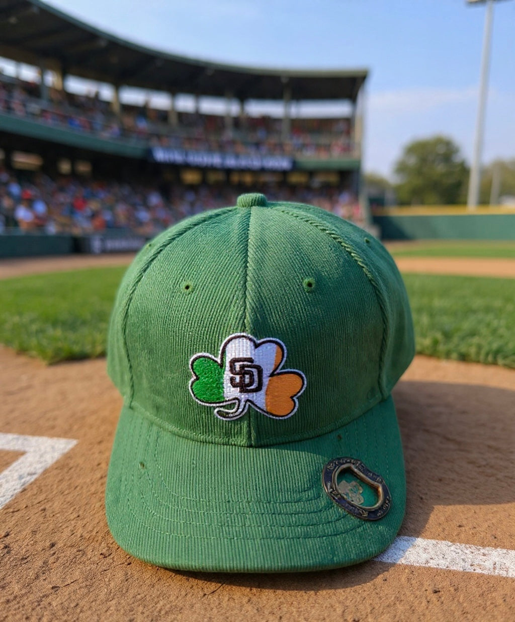 2025 San Diego Padres Irish Heritage Night Adjustable Hat Exclusive