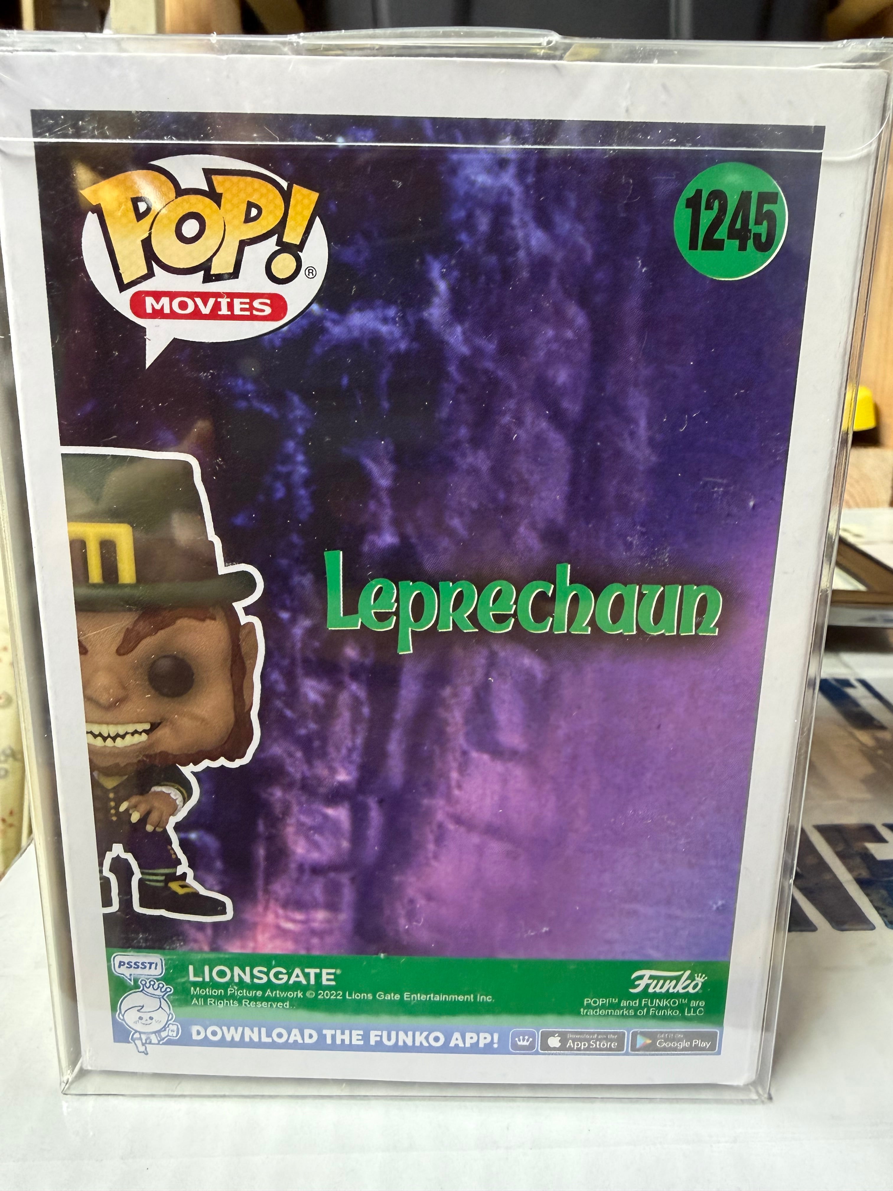 Funko Pop! Movies - Leprechaun w/ Autograph from Funmaker Mike
